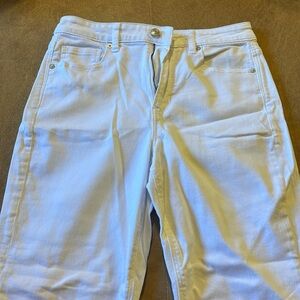 White americann eagle denim jeans skinny